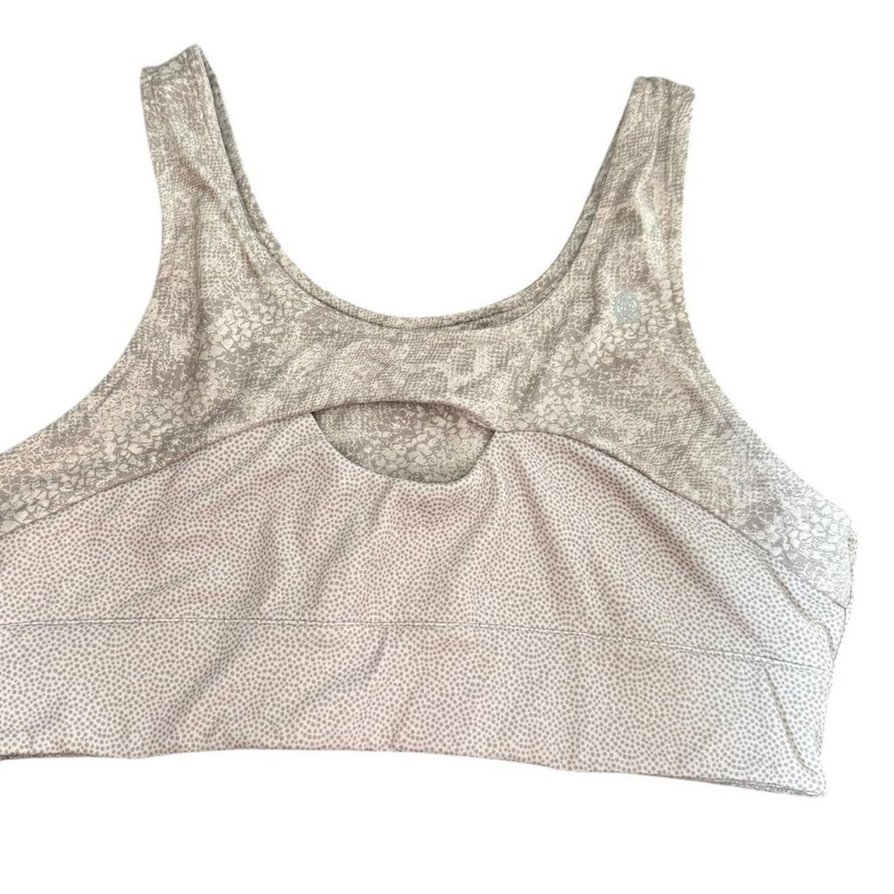 Max Studio Beige Patterned Tank Top - image 4